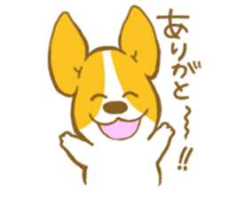 corgi taro3 sticker #8710538