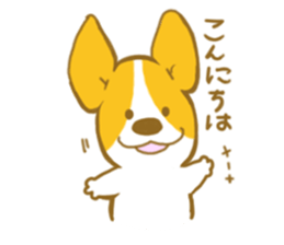 corgi taro3 sticker #8710551