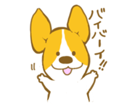 corgi taro3 sticker #8710555