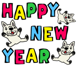 New Year holidays in Japan. sticker #8710662