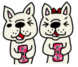 New Year holidays in Japan. sticker #8710676