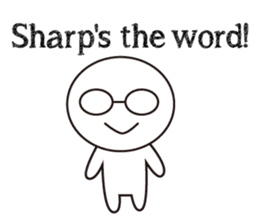 Trivial conversation in English sticker #8711054