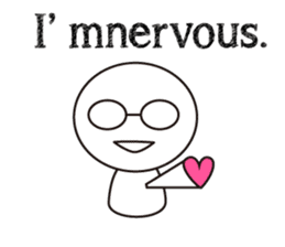 Trivial conversation in English sticker #8711057