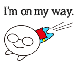 Trivial conversation in English sticker #8711073