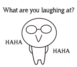 Trivial conversation in English sticker #8711079