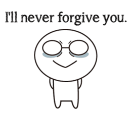 Trivial conversation in English sticker #8711086