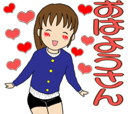 Nagoya valve Girl sticker #8711210