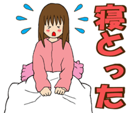 Nagoya valve Girl sticker #8711243