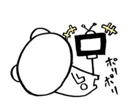 bear which focus of eyes does not fit sticker #8711544