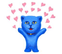 Sweet kitten Bruni sticker #8711796