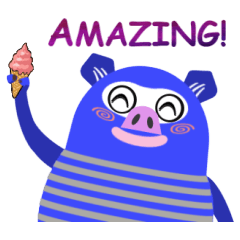 Striped Zupipip (English)
