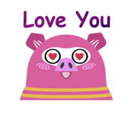 Striped Zupipip (English) sticker #8711815