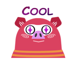 Striped Zupipip (English) sticker #8711839