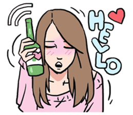 AsB - Club SoJu / You Know We Drunk sticker #8712450