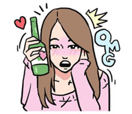 AsB - Club SoJu / You Know We Drunk sticker #8712452