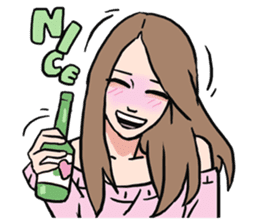 AsB - Club SoJu / You Know We Drunk sticker #8712453