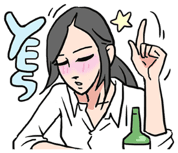 AsB - Club SoJu / You Know We Drunk sticker #8712454