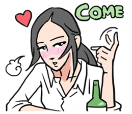 AsB - Club SoJu / You Know We Drunk sticker #8712455