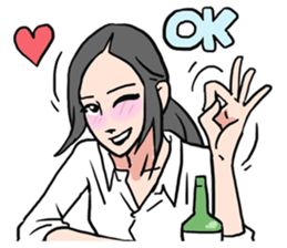 AsB - Club SoJu / You Know We Drunk sticker #8712456