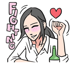 AsB - Club SoJu / You Know We Drunk sticker #8712457