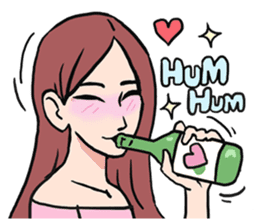 AsB - Club SoJu / You Know We Drunk sticker #8712459