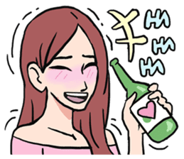 AsB - Club SoJu / You Know We Drunk sticker #8712460