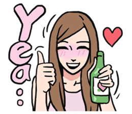 AsB - Club SoJu / You Know We Drunk sticker #8712462