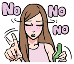 AsB - Club SoJu / You Know We Drunk sticker #8712463