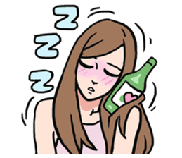 AsB - Club SoJu / You Know We Drunk sticker #8712465