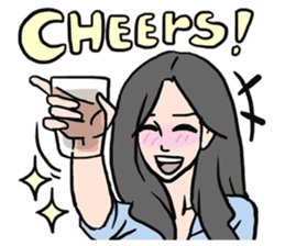 AsB - Club SoJu / You Know We Drunk sticker #8712478