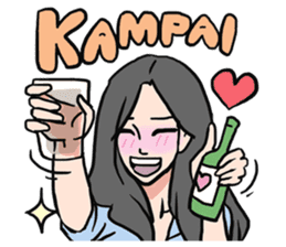 AsB - Club SoJu / You Know We Drunk sticker #8712480