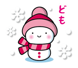 Hot Snowman sticker #8712490