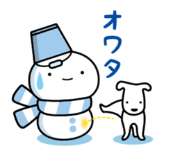 Hot Snowman sticker #8712492