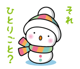 Hot Snowman sticker #8712499
