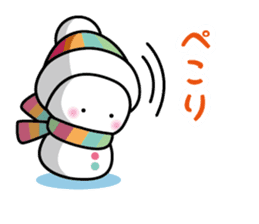 Hot Snowman sticker #8712500