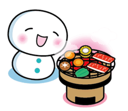 Hot Snowman sticker #8712514