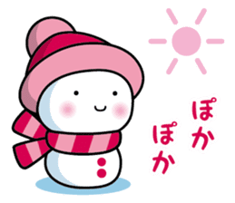 Hot Snowman sticker #8712522