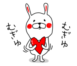 I love the rabbit sticker #8712612