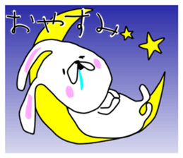 I love the rabbit sticker #8712620