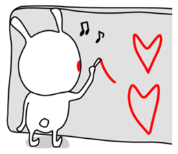 I love the rabbit sticker #8712642