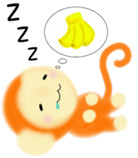 Monkey Stickers~Happy New Year 2016!~ sticker #8712685