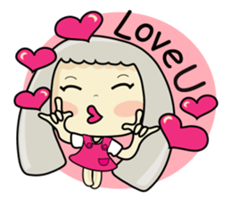 Ploy: Girl in colorful world (Eng ver.) sticker #8713010