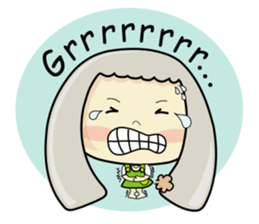 Ploy: Girl in colorful world (Eng ver.) sticker #8713027