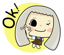 Ploy: Girl in colorful world (Eng ver.) sticker #8713029