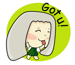 Ploy: Girl in colorful world (Eng ver.) sticker #8713039