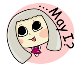 Ploy: Girl in colorful world (Eng ver.) sticker #8713041