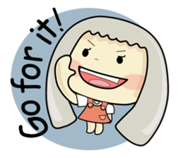 Ploy: Girl in colorful world (Eng ver.) sticker #8713048