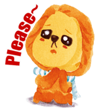 Poet-Lion sticker #8713174