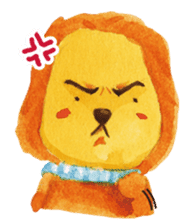 Poet-Lion sticker #8713179