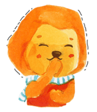 Poet-Lion sticker #8713185